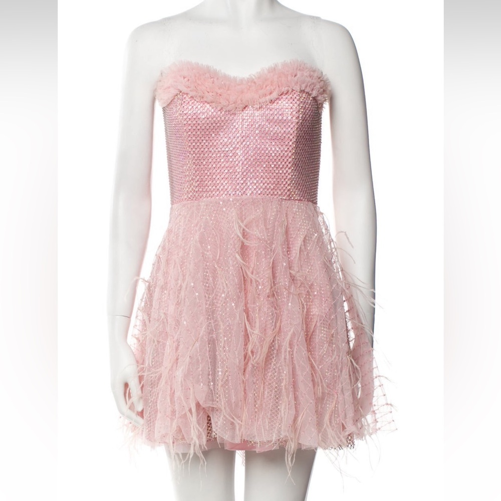 Loveshackfancy Marvella party dress in baby pink - Picture 2 of 5